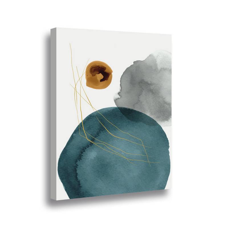 RETELA - Canvas 70x50 cm turquoise