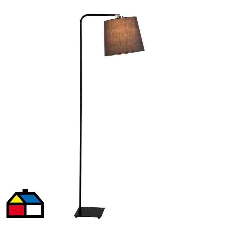  - Lámpara de pie 160 cm mix cromo 1 luz E27 40W.