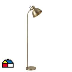 DISEÑO 3 - Lámpara de pie 188 cm London bronce 1 luz E27 40W
