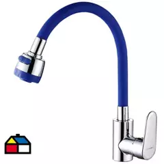 DOMSA - Monomando para lavaplatos flexible CGC-200 Azul