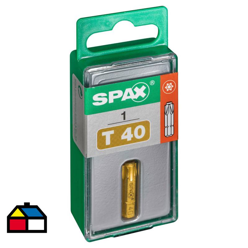 SPAX AMERICAN SCREW - Punta spax torx T40 1 pieza