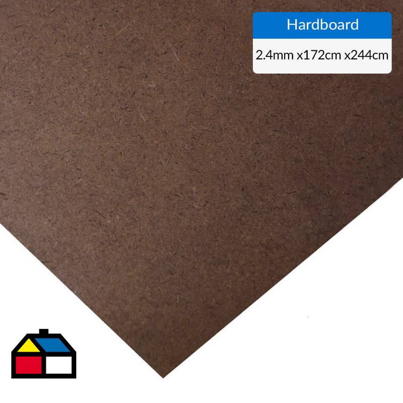 GENERICO - Hardboard liso 2,4mm 1,72x2,44