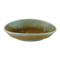 BONNA - Set 6 platos porcelana coral oval 14x12 cm