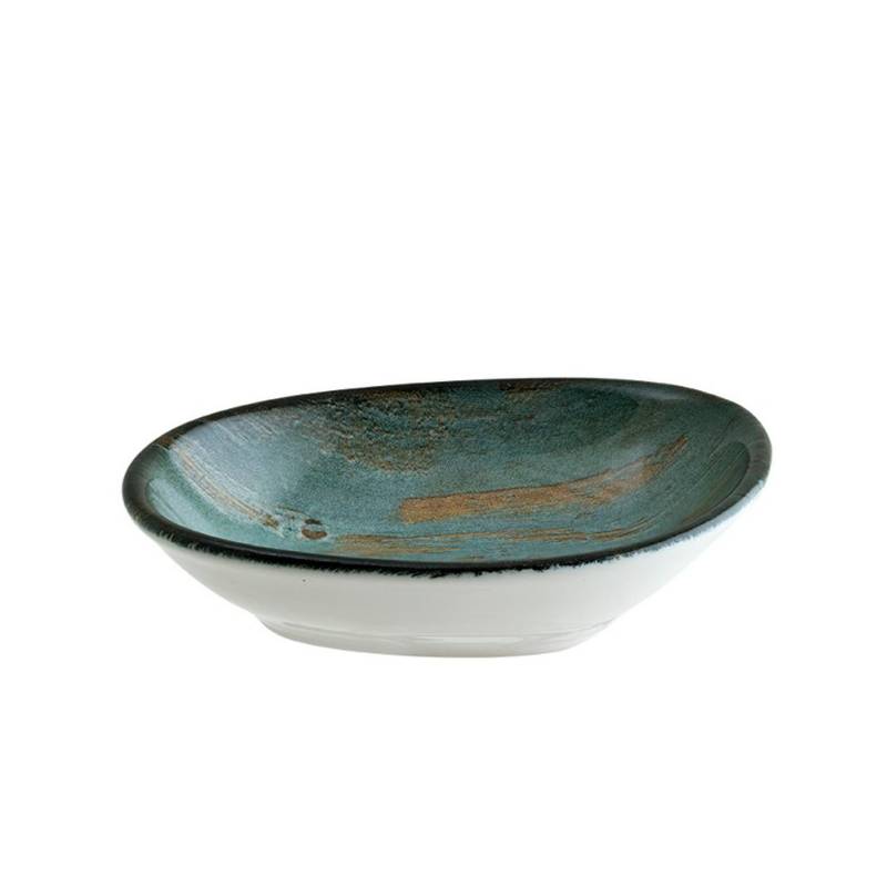 BONNA - Bowl porcelana madera vago 8x8,5 cm