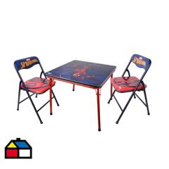 DISNEY - Set mesa + sillas Spiderman