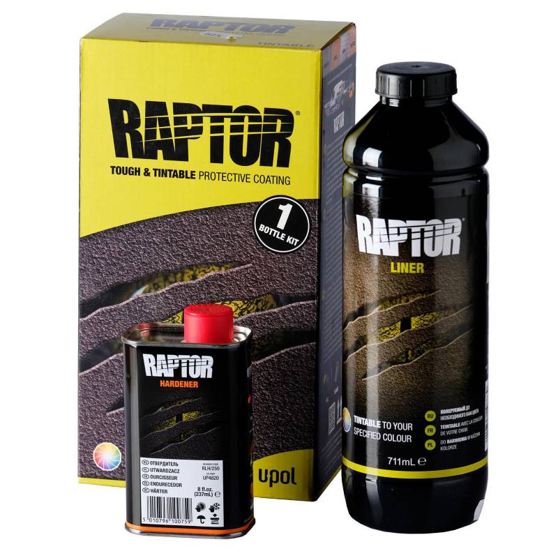 UPOL - Recubrimiento poliuretano Raptor Kit 1L tintable