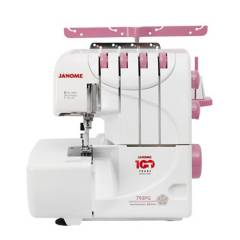 JANOME - Máquina de coser mecánica rosada 105 W