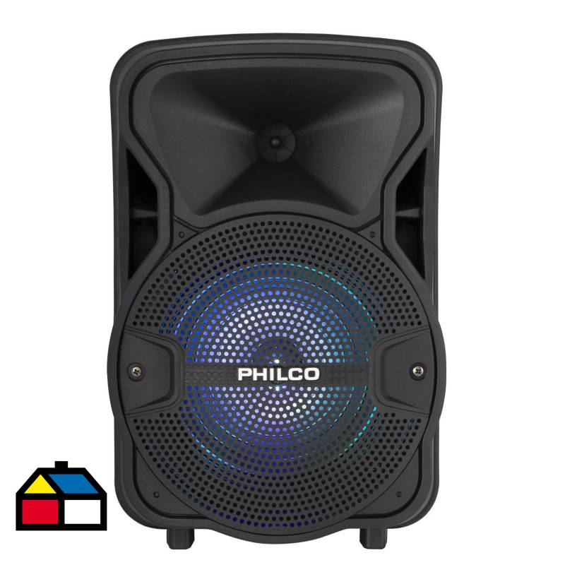 PHILCO - Parlante karaoke 8" BT/TWS/FM/USB/TF