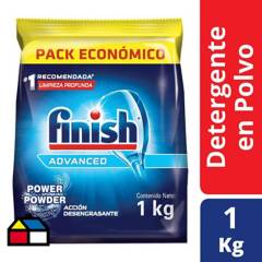 FINISH - Finish Detergente Polvo DP recarga 1KG.