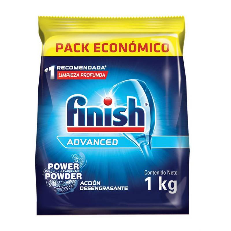 FINISH - Finish Detergente Polvo DP recarga 1KG