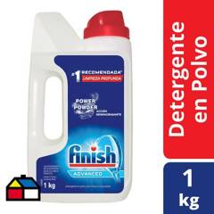 FINISH - Finish Detergente Polvo Botella 1KG
