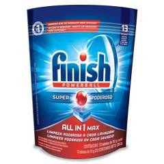 FINISH - Detergente para lavavajilla en tabletas 13 unidades.