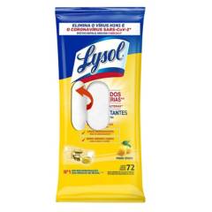 LYSOL - Toallitas desinfectantes citrico 72 unidades