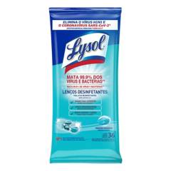 LYSOL - Toallitas desinfectantes frescura 36 unidades