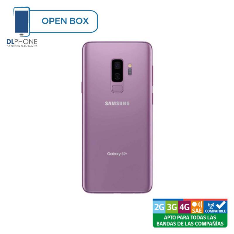 SAMSUNG - Celular Galaxy S9 Plus 64GB OpenBox Morado.
