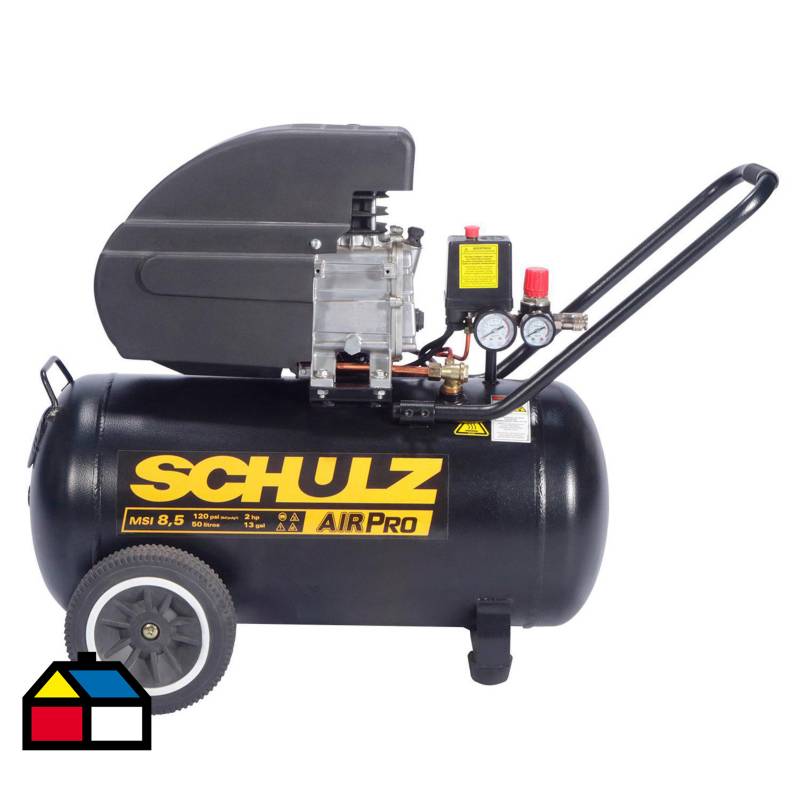 SCHULZ - Compresor 2 HP 50 litros