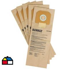 DEWALT - Bolsa de papel para aspiradora 5 unidades