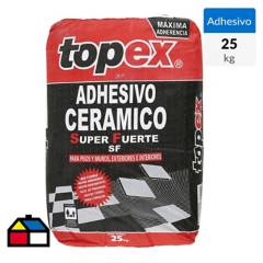 TOPEX - Adhesivo cerámico en polvo 25 kg.