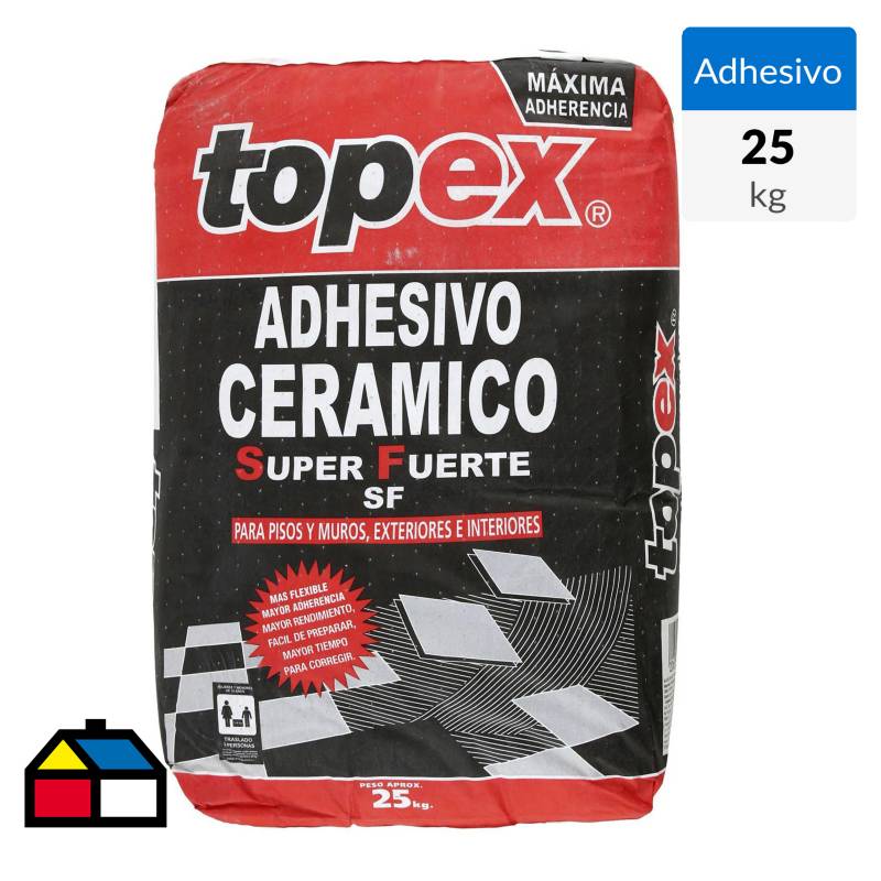 TOPEX - Adhesivo cerámico en polvo 25 kg.
