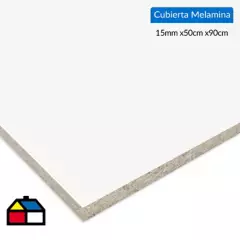 IMPERIAL - Cubierta melamina blanca 90x50cm gt
