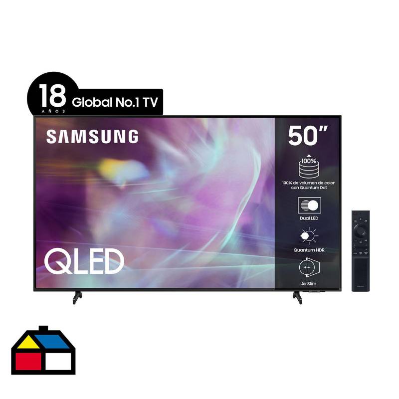SAMSUNG - Smart TV QLED 50 " 4K Ultra HD QN50Q60AAGXZS