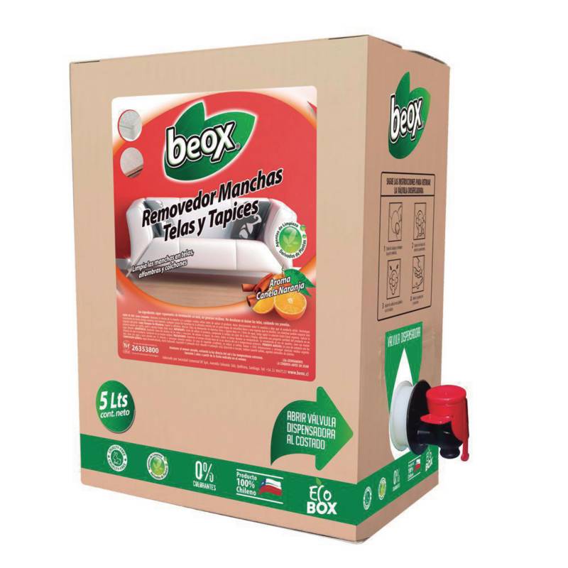 BEOX - Removedor de manchas telas y tapices 5 litros