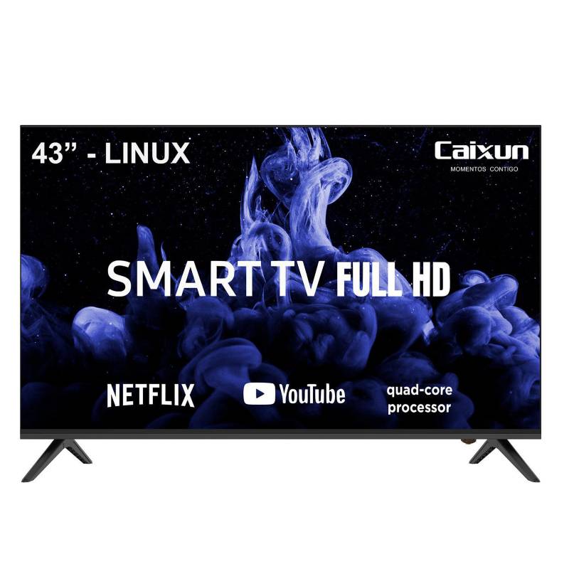 CAIXUN - Led 43 pulgadas CS43F2 FHD Smart TV Negro.
