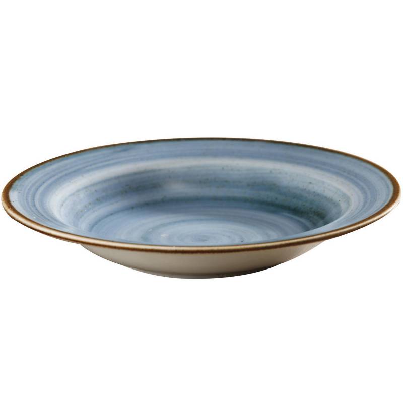 CORONA - Plato sopero 23 cm porcelana mar