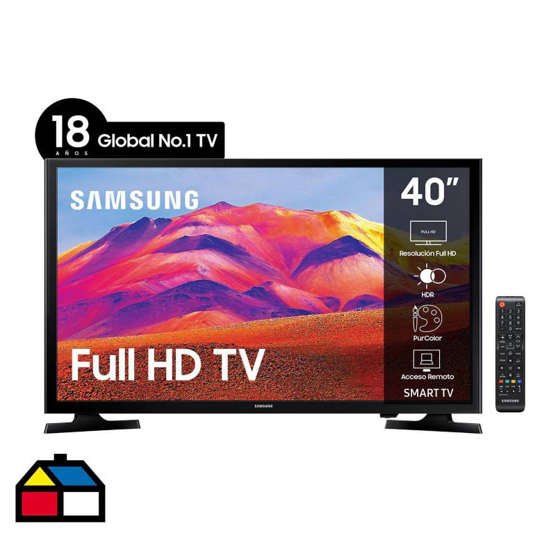 SAMSUNG - Smart TV LED 40 " Full HD UN40T5290AGXZS