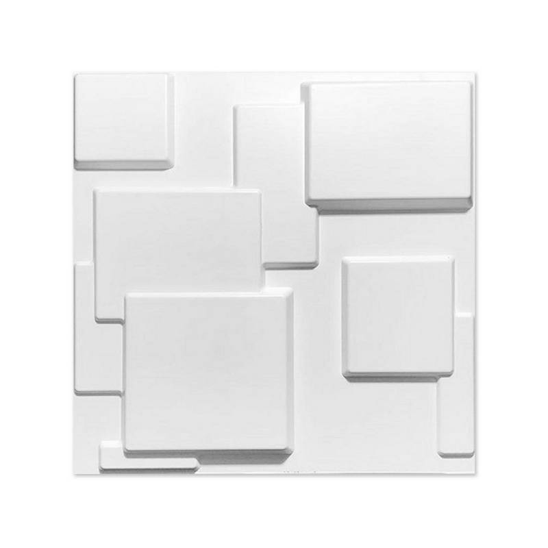  - Panel PVC 3D 50x50 cm caja de 16 láminas 4m2