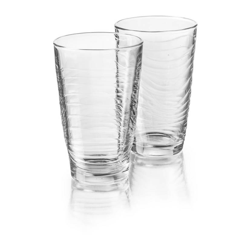 LIBBEY - Set 4 vasos de vidrio 528 ml transparente
