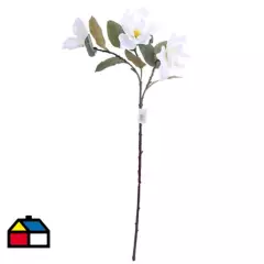 IMPORTADORA USA - Vara artificial magnolia tres flores blanco 80cm