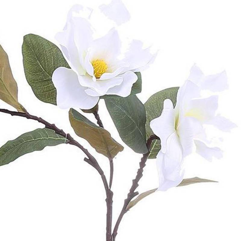Vara artificial magnolia tres flores blanco 80cm | Sodimac Chile