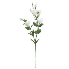 IMPORTADORA USA - Vara artificila lisianthus blanco 82cm