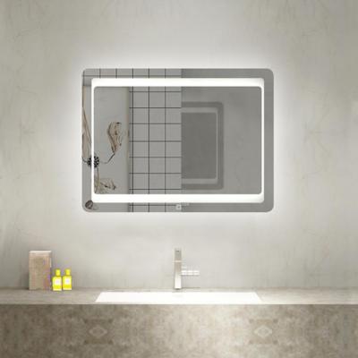 Espejo Baño Luz Led,Desempañador, Touch 100x80cm