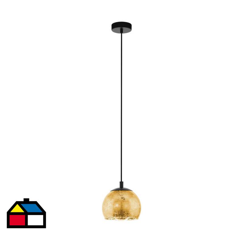 EGLO - Lámpara de colgar acero dorado 1 luz 40W E27