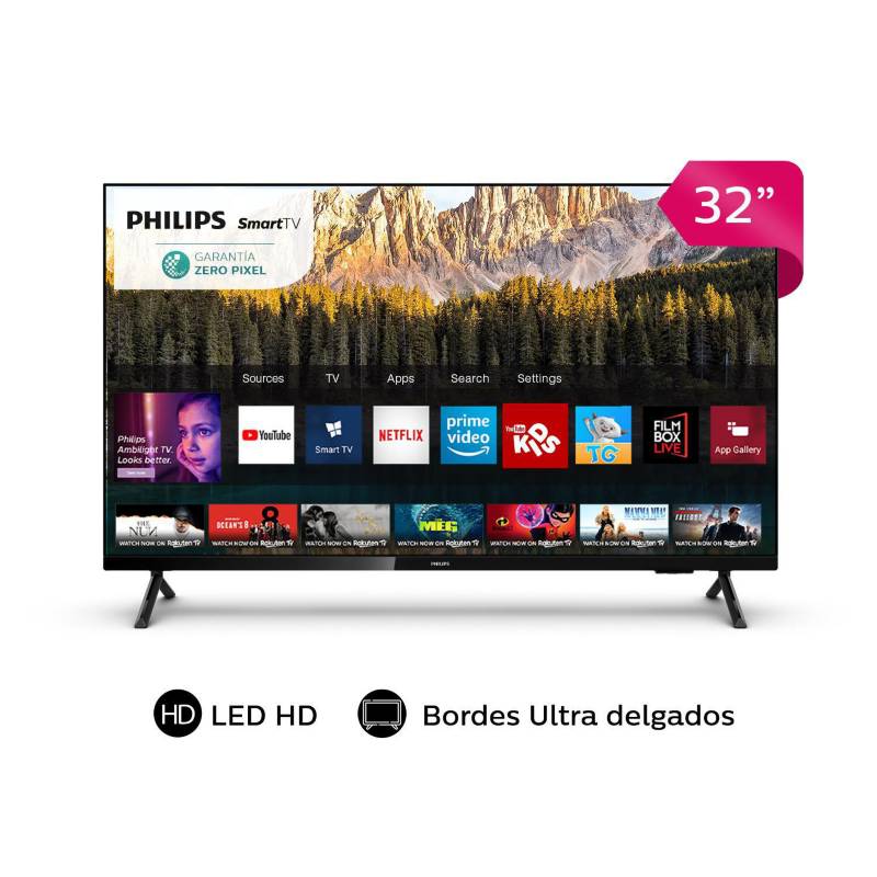 PHILIPS - Led 32" PHD6825 HD Smart TV