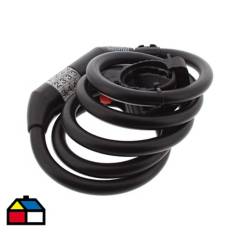 BURG WACHTER - Candado cable con combinacion iluminada 180 mm negro