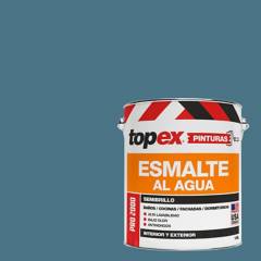 TOPEX - Esmalte al agua semibrillo lavable azul 1 Gl