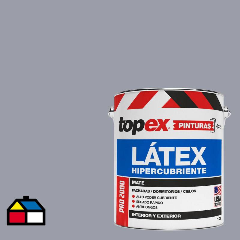 TOPEX - Látex extracubriente mate antihongos morado 1 Gl