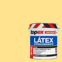 TOPEX - Látex extracubriente mate antihongos amarillo 1 Gl