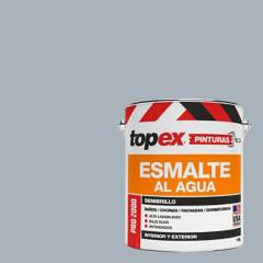 TOPEX - Esmalte al agua semibrillo lavable  gris 1 Gl