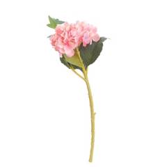 IMPORTADORA USA - Flor hortensia artificial 45 cm rosado