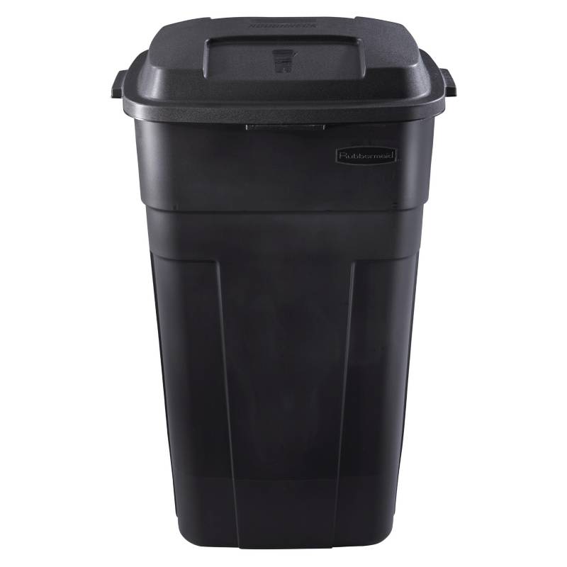 RUBBERMAID - Contenedor de basura 129 litros negro
