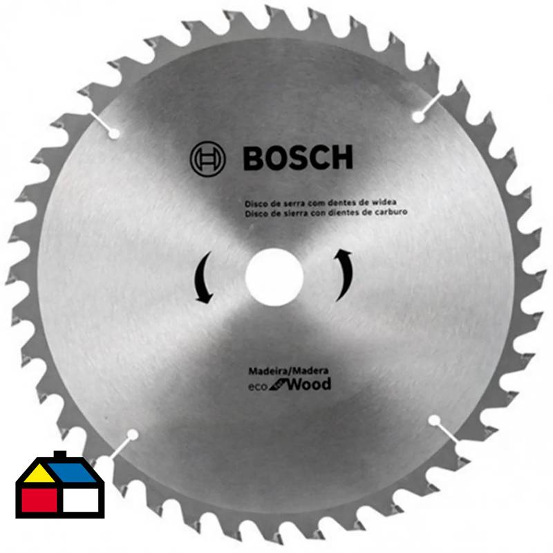 BOSCH - Disco de sierra circular 7 1/4" 40 dientes eco