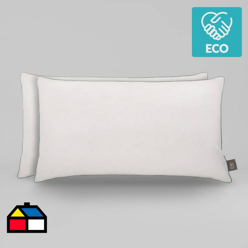 CIC - Set 2 almohadas Da Soft Sleep 50x90 cm.