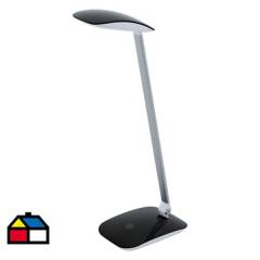 EGLO - Lámpara de escritorio LED acero blanco 1 luz 4,5 W