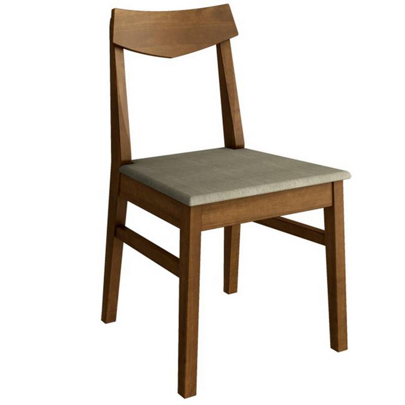 AR DESIGN - Set de 2 silla de comedor 48x52x84 cm