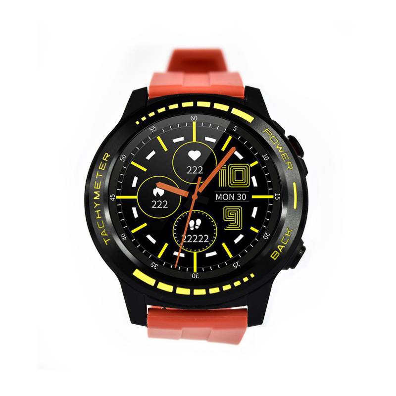 LHOTSE - Reloj Smartwatch Lhotse Track M7 GPS negro Am rojo