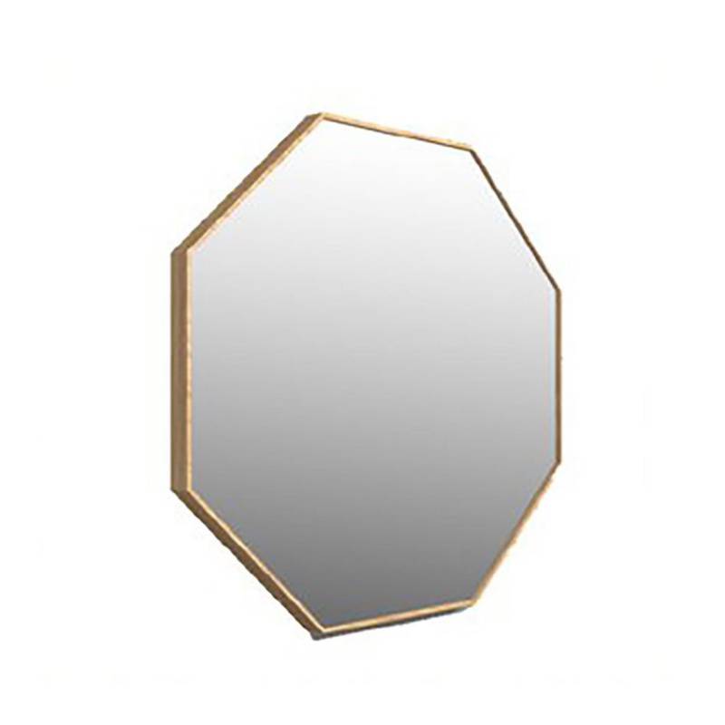 KLIPEN - Espejo hexagonal 600 terminación madera wood